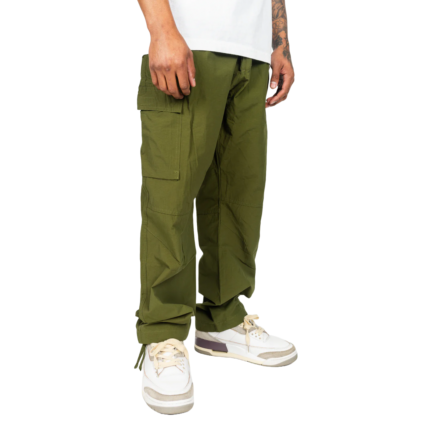 Windbreaker Nylon Cargo Pants