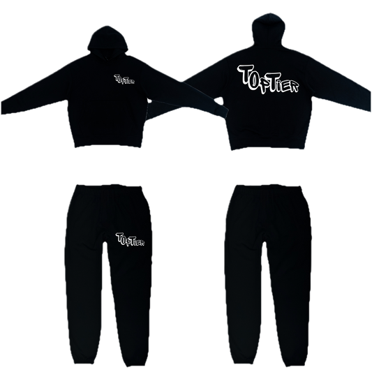 Graffiti Black Sweatsuit