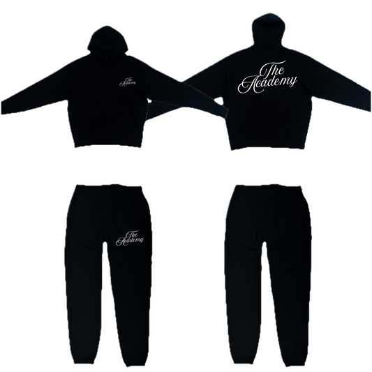 "The Academy" Black Sweatsuit