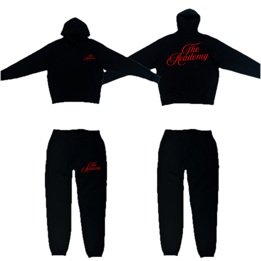 "The Academy" Black Sweatsuit