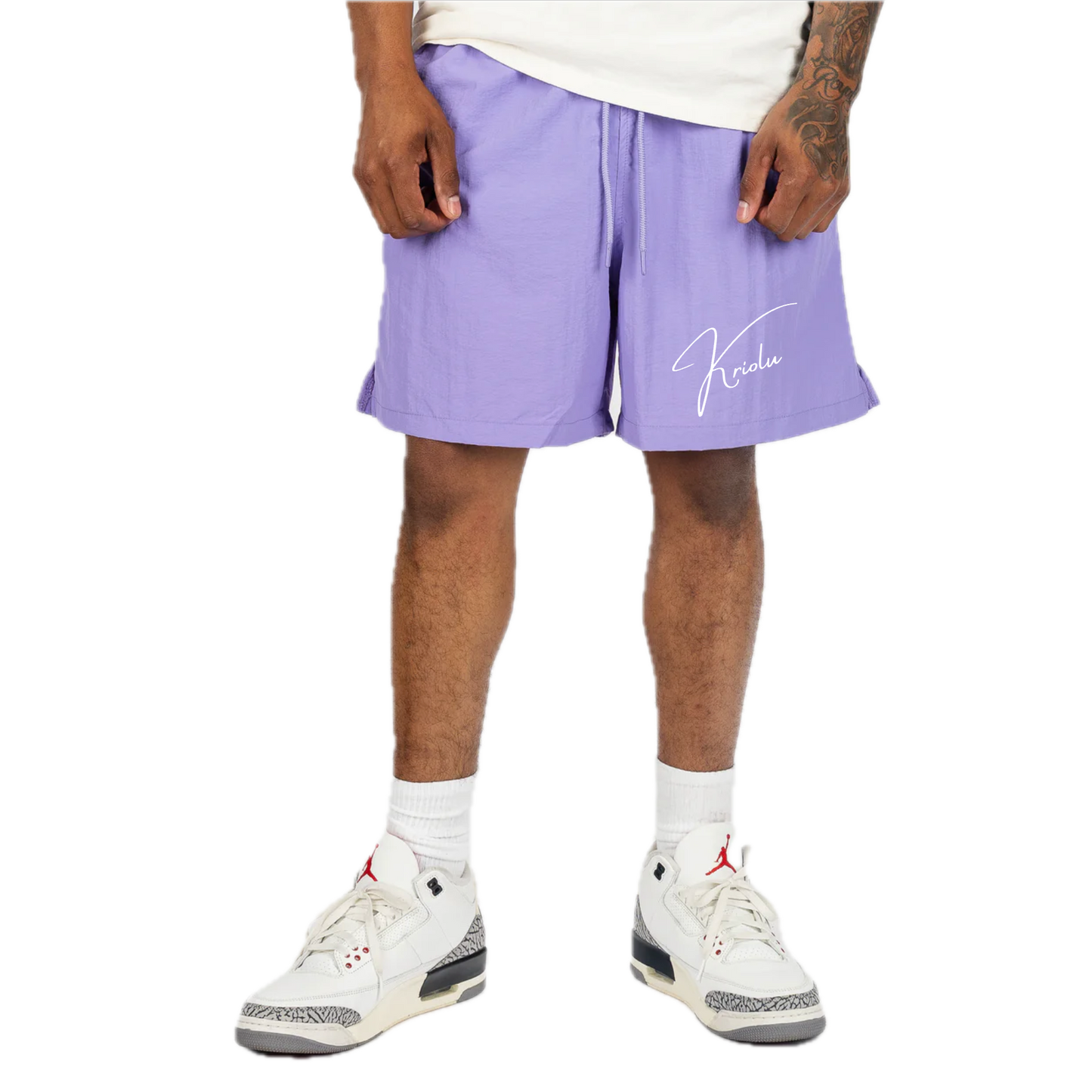Short de bain en nylon Kriolu