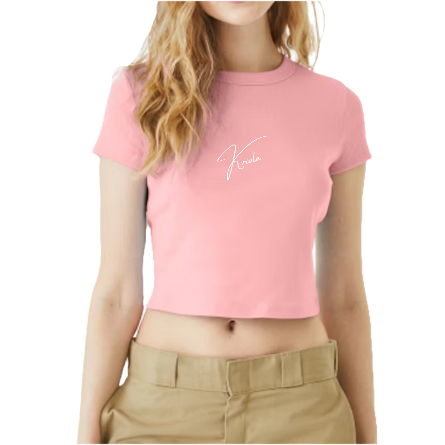Camiseta de bebé de color caballero para mujer