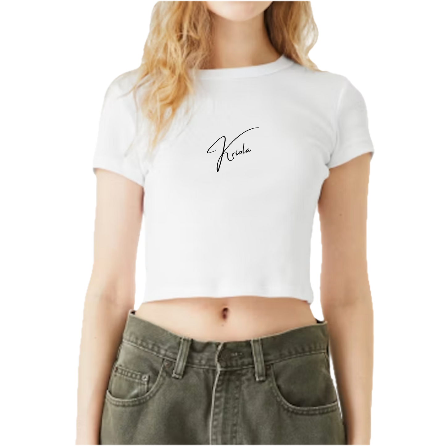 Camiseta de bebé de color caballero para mujer