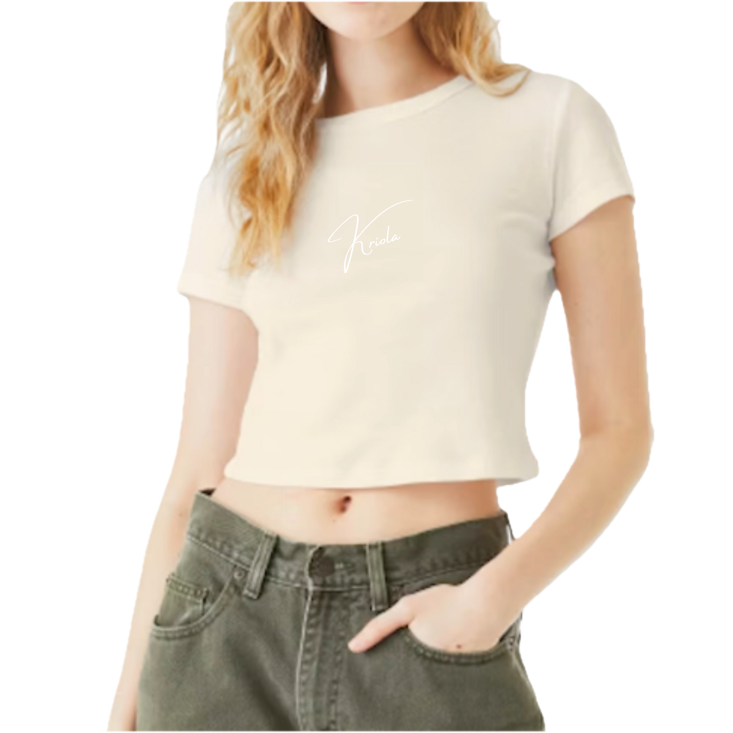 Camiseta de bebé de color caballero para mujer