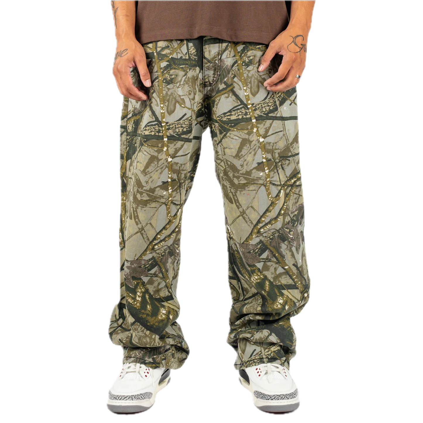 Baggy Camo Jeans