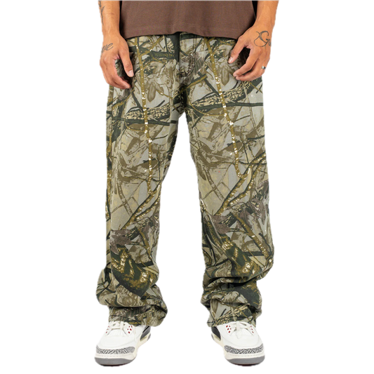Baggy Camo Jeans