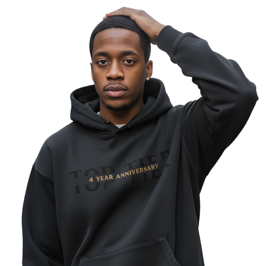 4 Year Anniversary Sunfade Oversized Hoodie