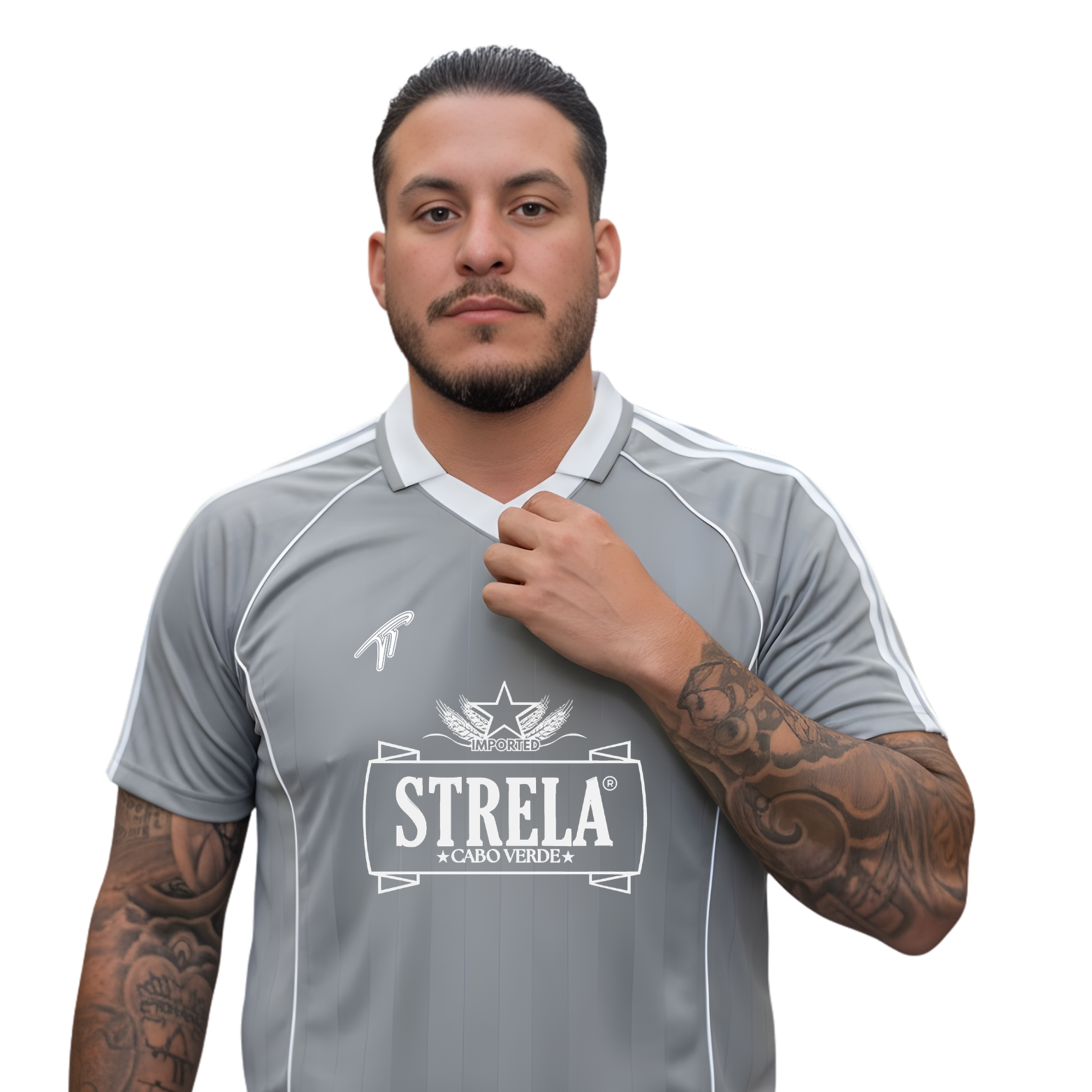 Cabo Verde Custom 2026 World Cup Jersey (Grey)