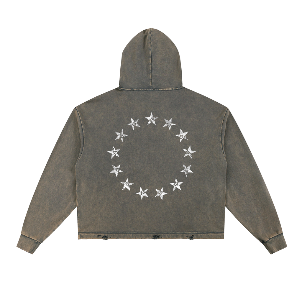 "TT Stars" Vintage Washed Heavyweight Hoodie