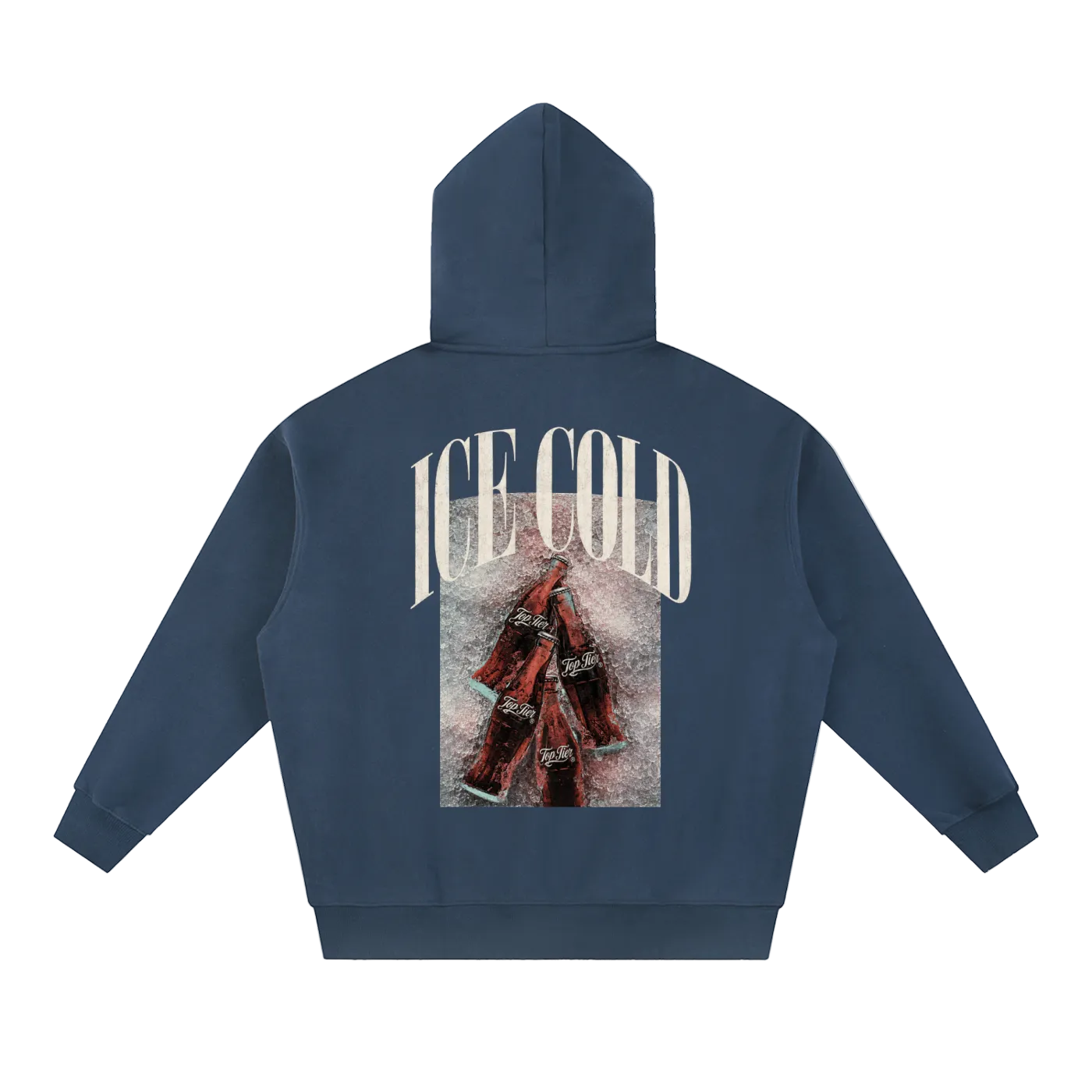 "Ice Cold" Oversized Boxy Hoodie