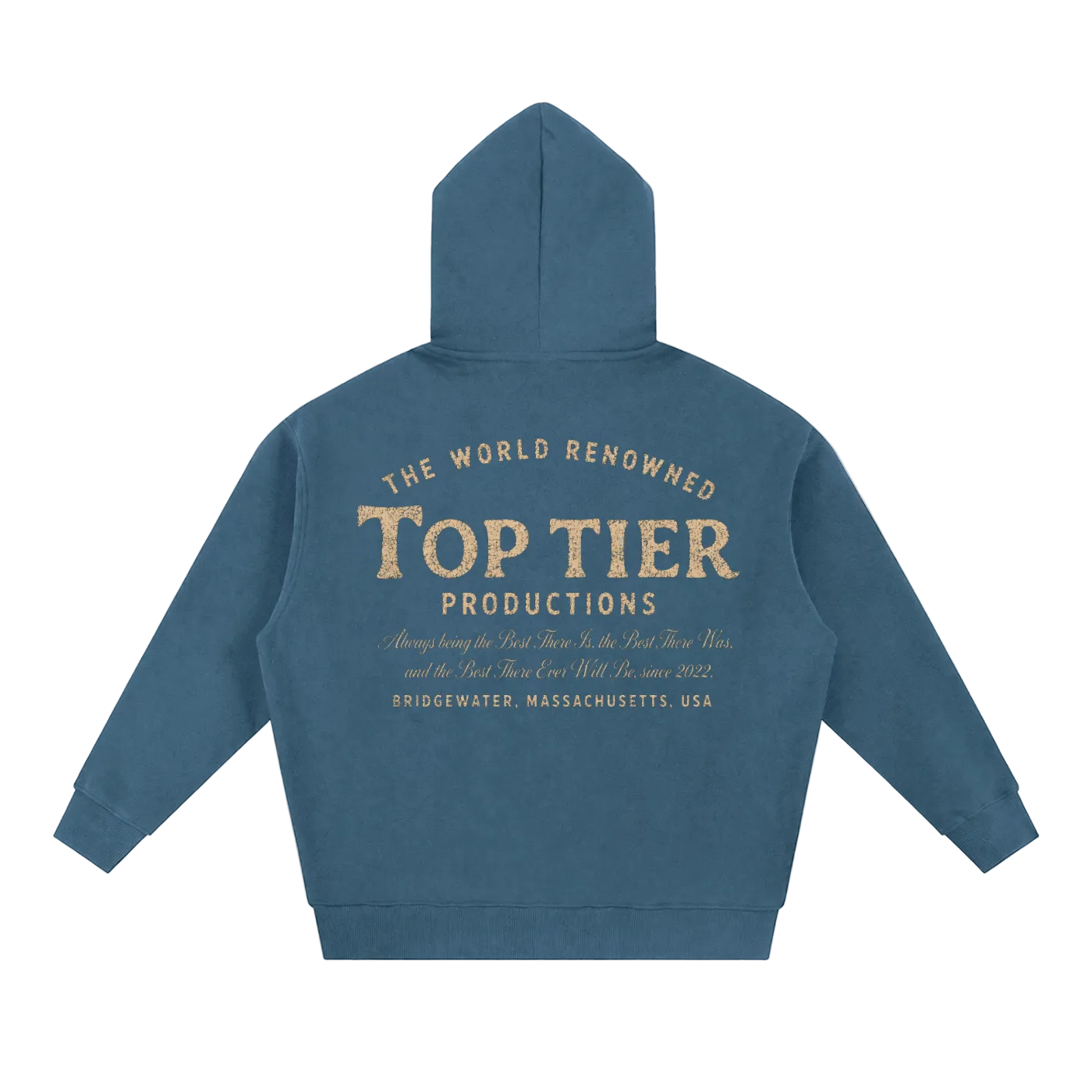 Vintage Eagle Oversized Boxy Hoodie