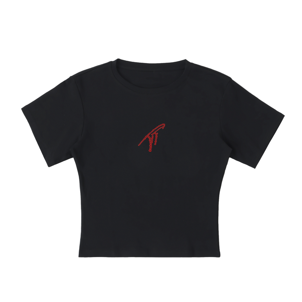 "TT" Kisses Cocoon Shape Baby Tee