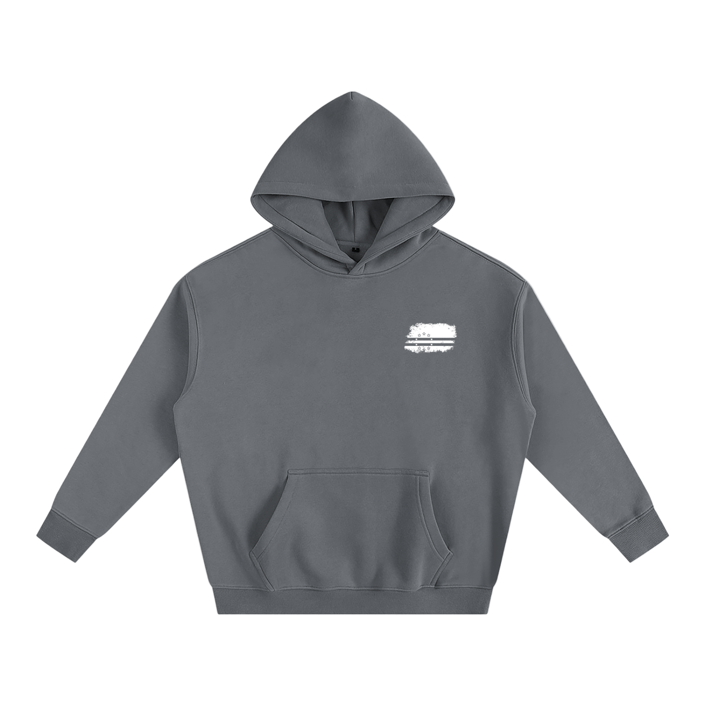 Sudadera con capucha pesada con la bandera de CV (moderna)