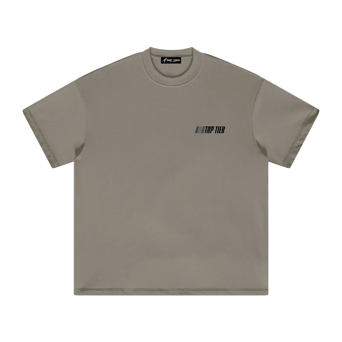 "Make Your Own Path" Heavyweight Earth Tone T-Shirt (Black)