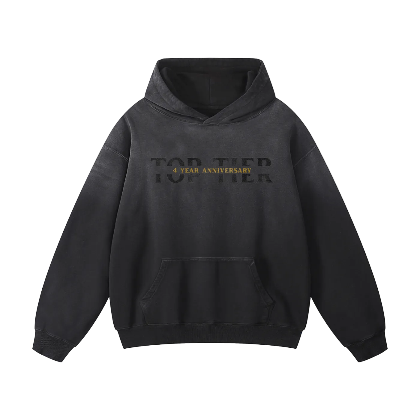 4 Year Anniversary Sunfade Oversized Hoodie