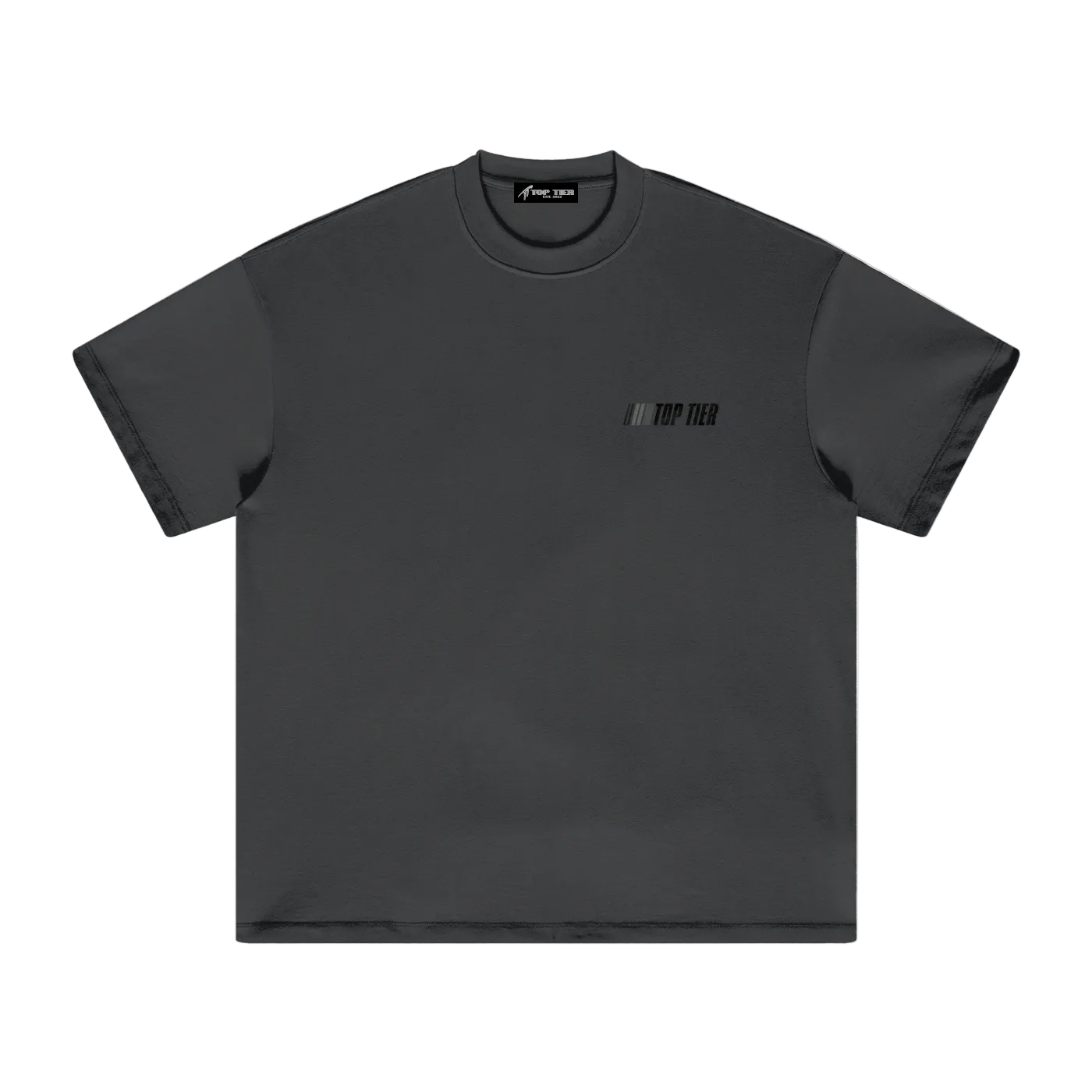 "Make Your Own Path" Heavyweight Earth Tone T-Shirt (Black)