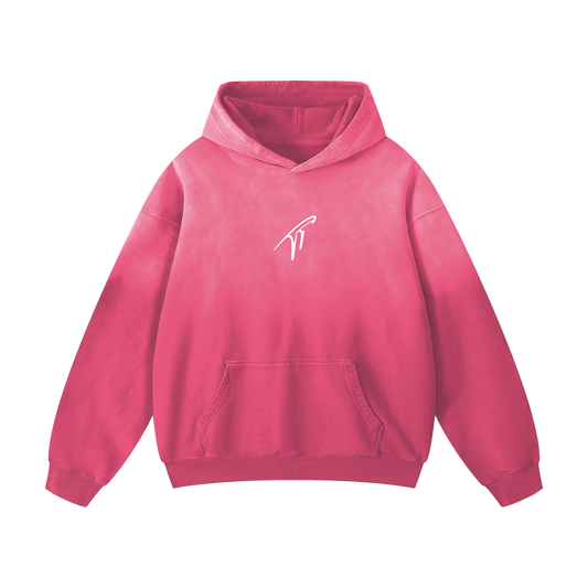 "TT" Heavyweight Sunfade Oversized Hoodie
