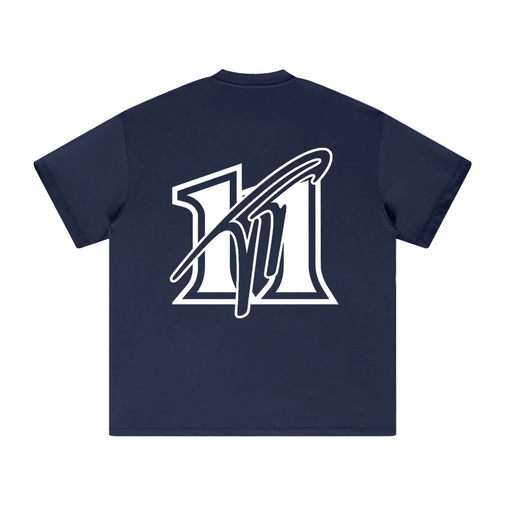 T-shirt épais « Varsity Script » aux couleurs de la terre