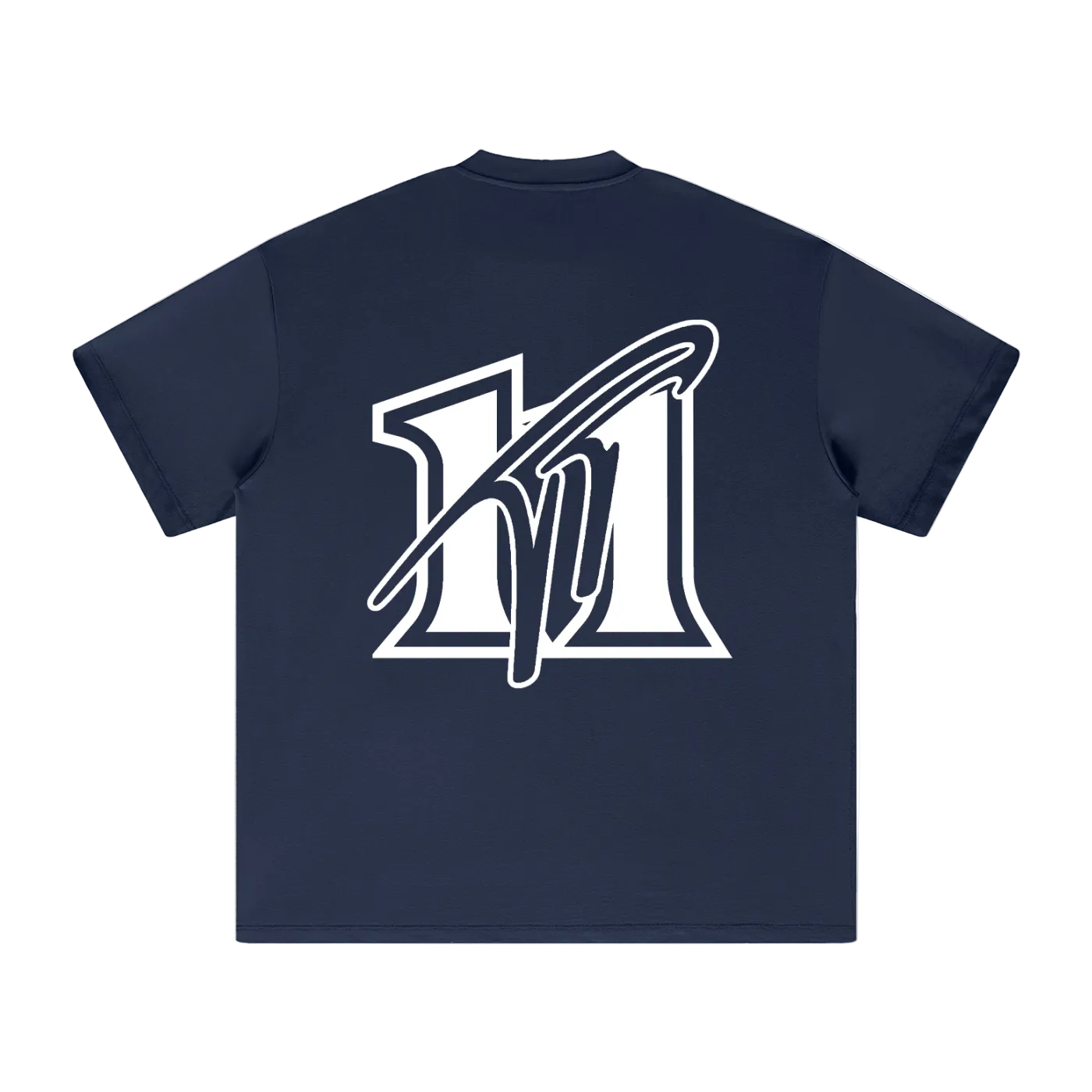T-shirt épais « Varsity Script » aux couleurs de la terre