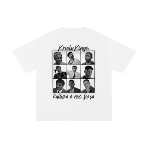 "Kriolu Kings" Cotton T-Shirt (Black)