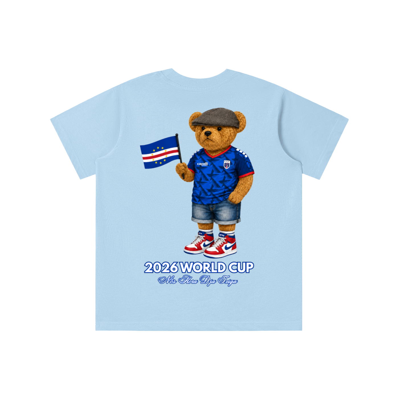 Cabo Verde 2026 World Cup Bear Kids' T-shirt