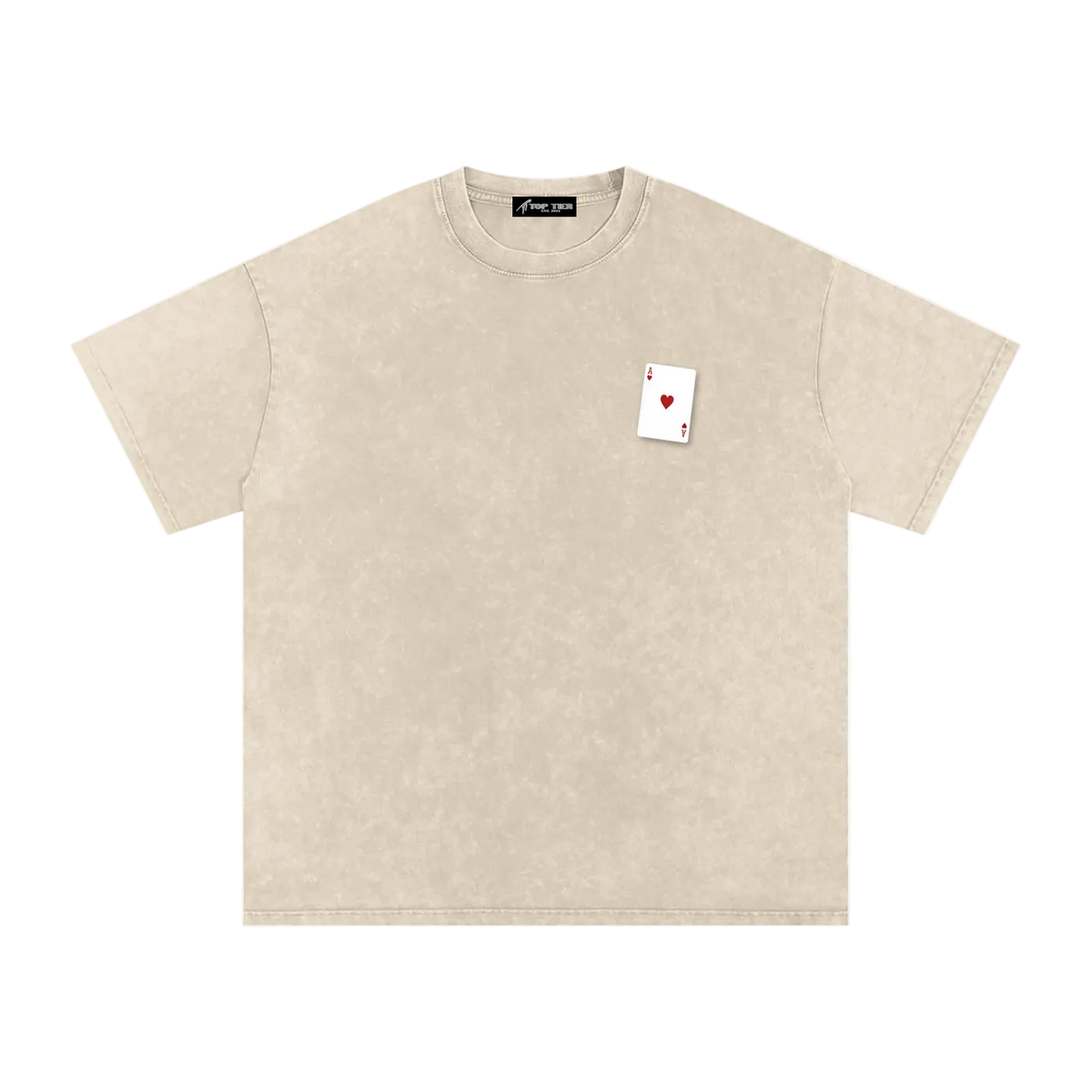 Top Tier Ace's Washed Oversized T-Shirt