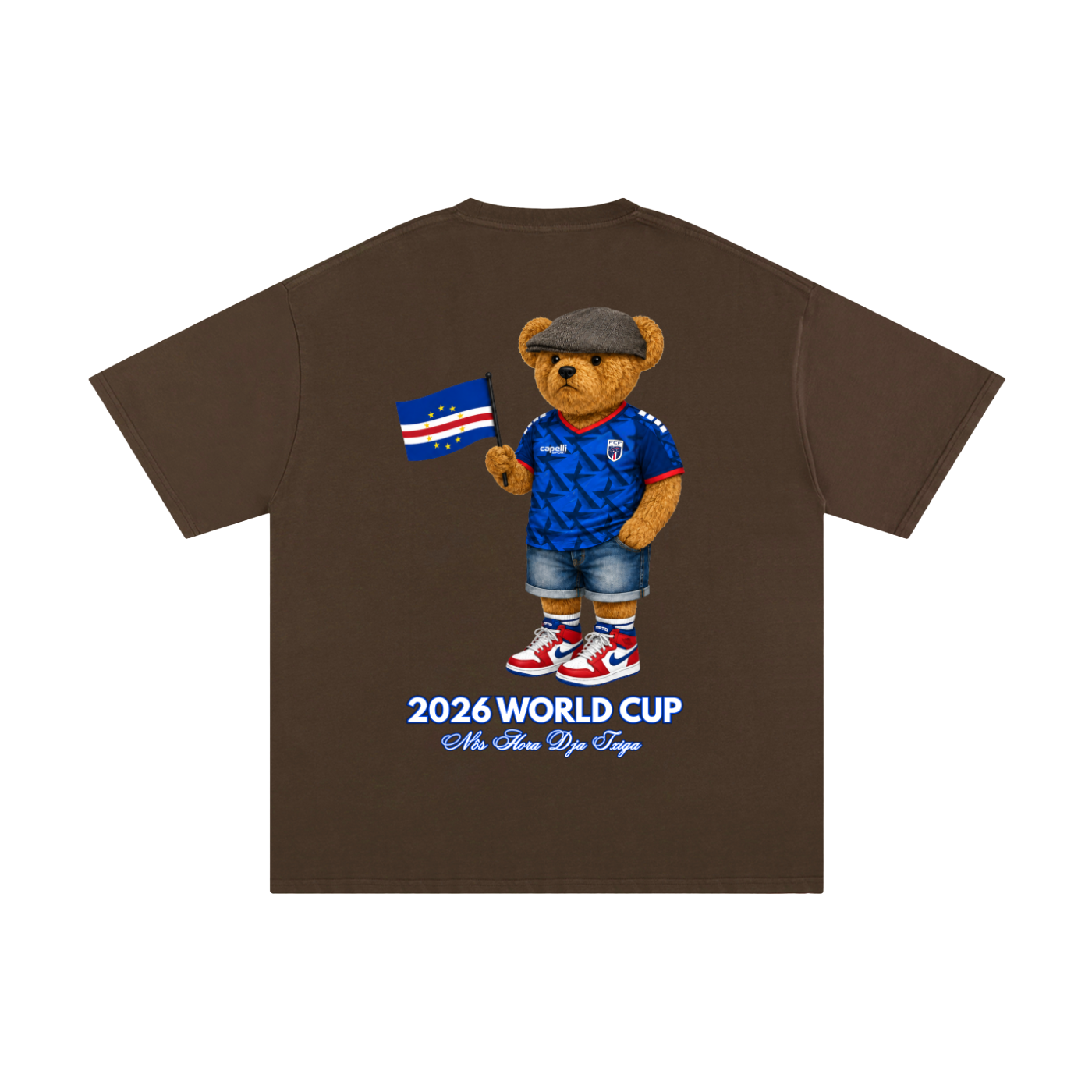 Cabo Verde 2026 World Cup Bear T-Shirt