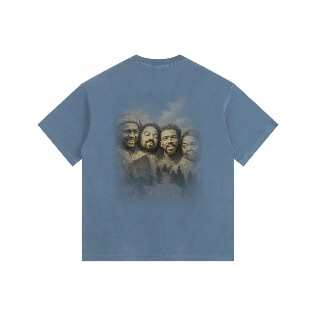 Cabo Verde Mount Rushmore Vintage Oversized T-Shirt