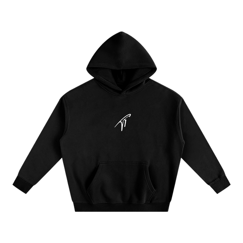 Sudadera con capucha extragrande y pesada "TT"