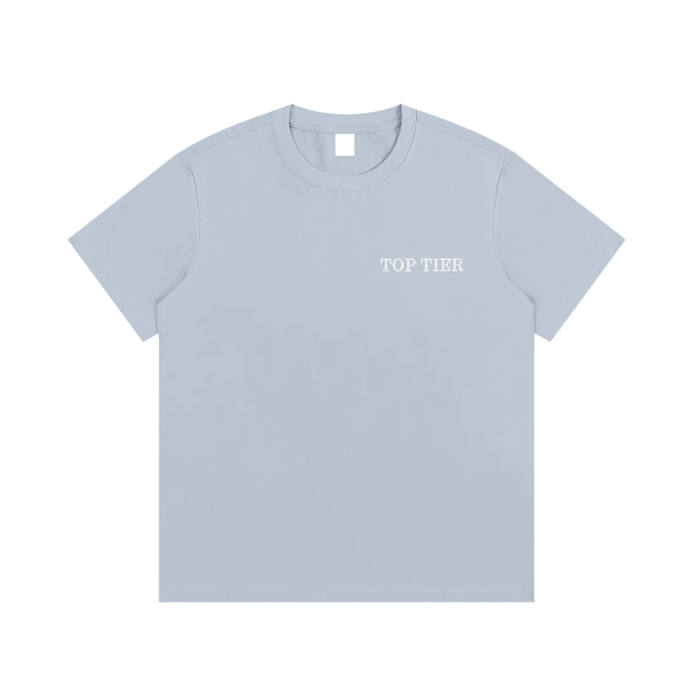 Embroidered White Top Tier T-Shirt