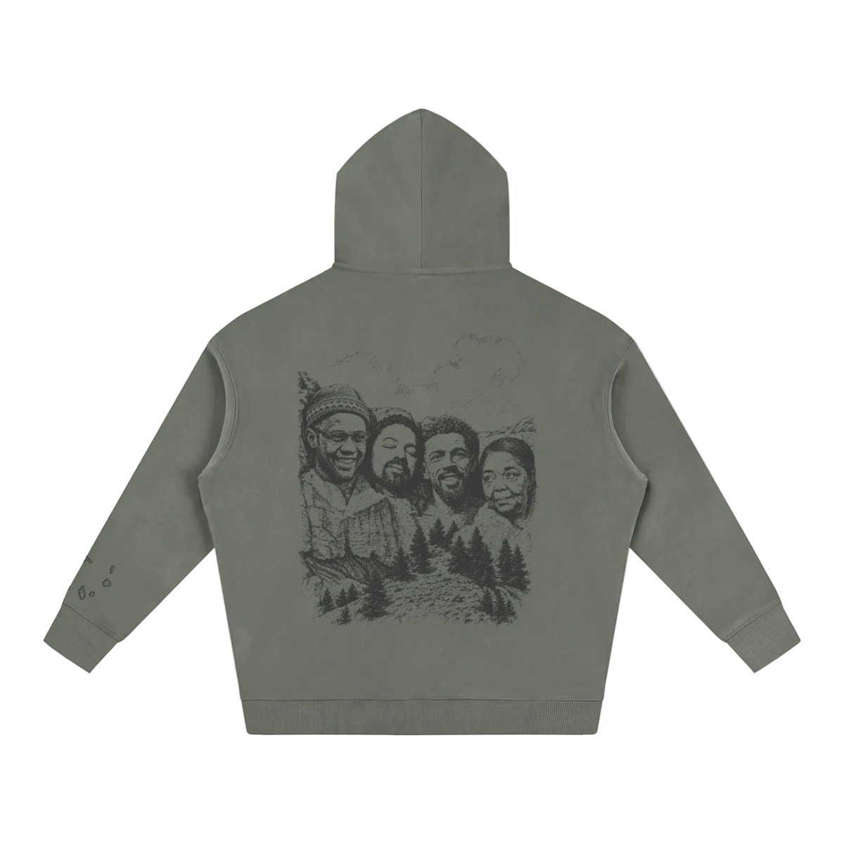 Cabo Verde Mount Rushmore Oversized Hoodie