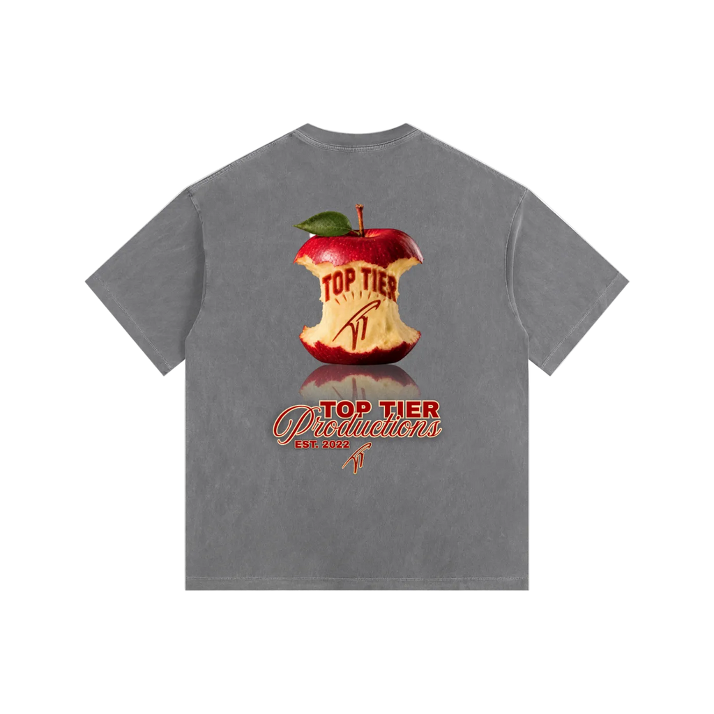Top Tier Apple Vintage Oversized T-Shirt