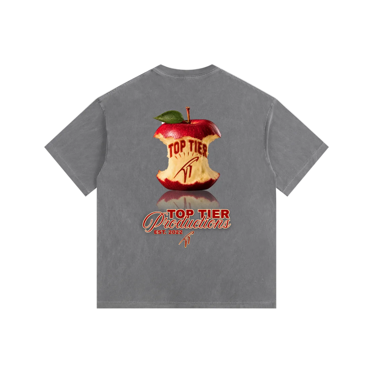 Top Tier Apple Vintage Oversized T-Shirt