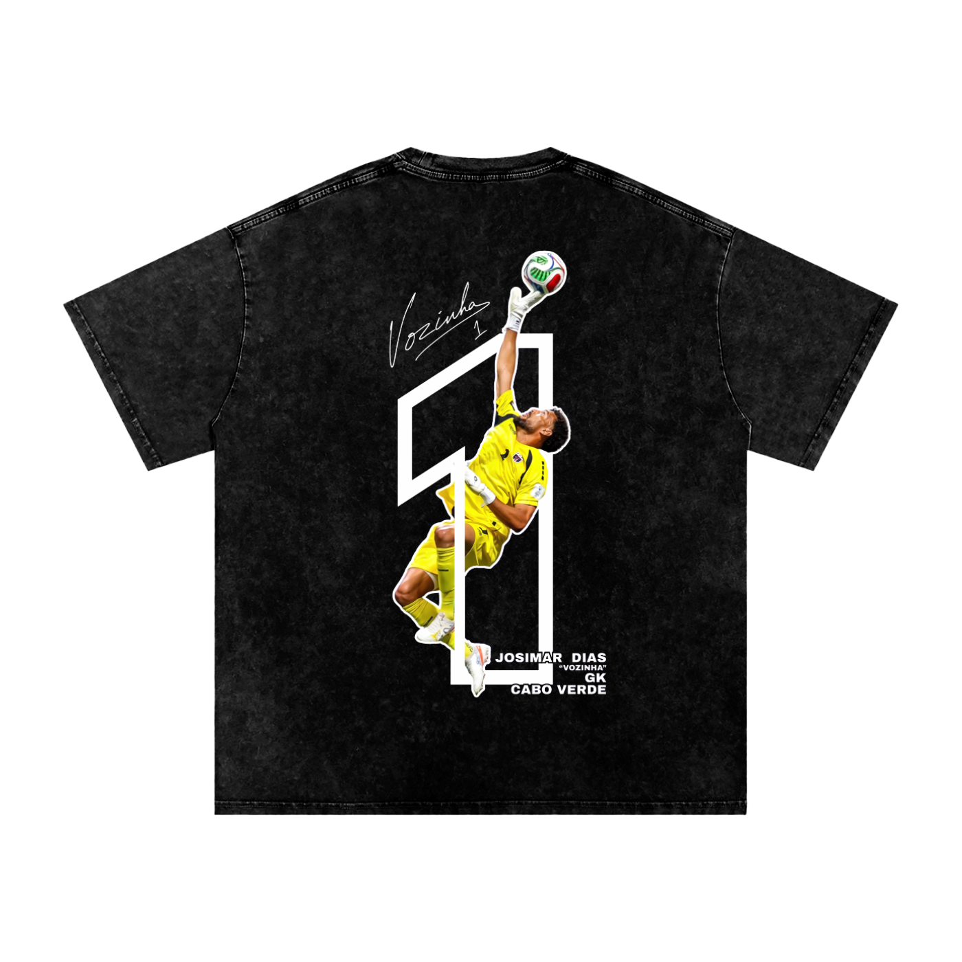 Vozinha World Cup Washed Oversized T-Shirt