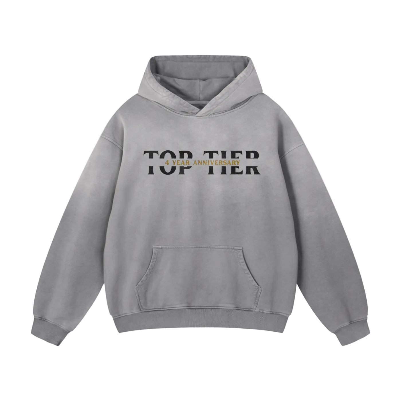 4 Year Anniversary Sunfade Oversized Hoodie
