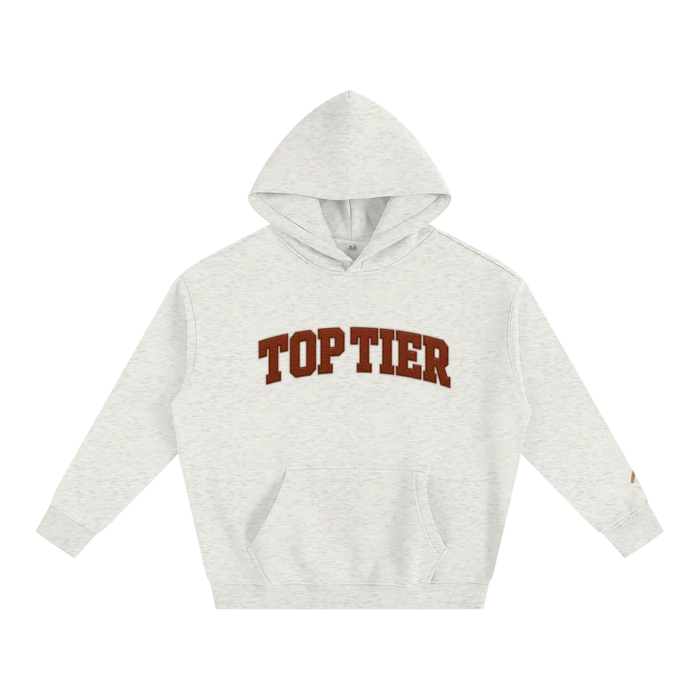 Football Leather Oversized Hoodie