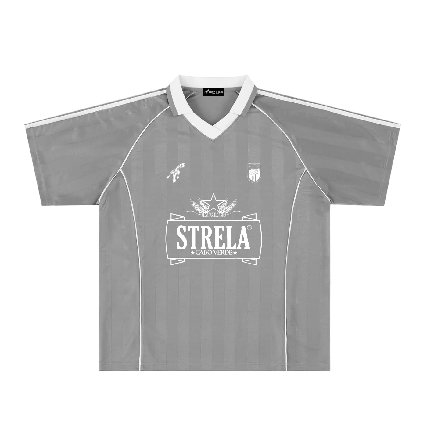 Cabo Verde Custom 2026 World Cup Jersey (Grey)
