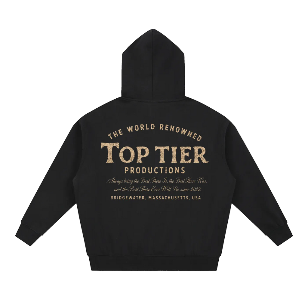 Vintage Eagle Oversized Boxy Hoodie