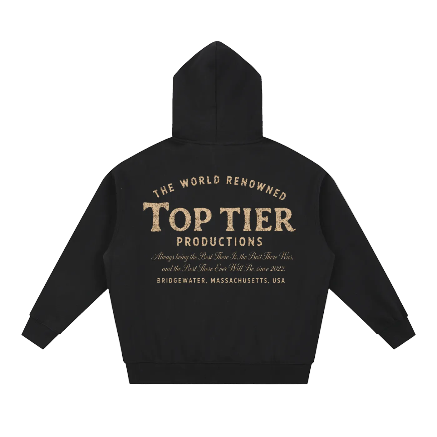 Vintage Eagle Oversized Boxy Hoodie