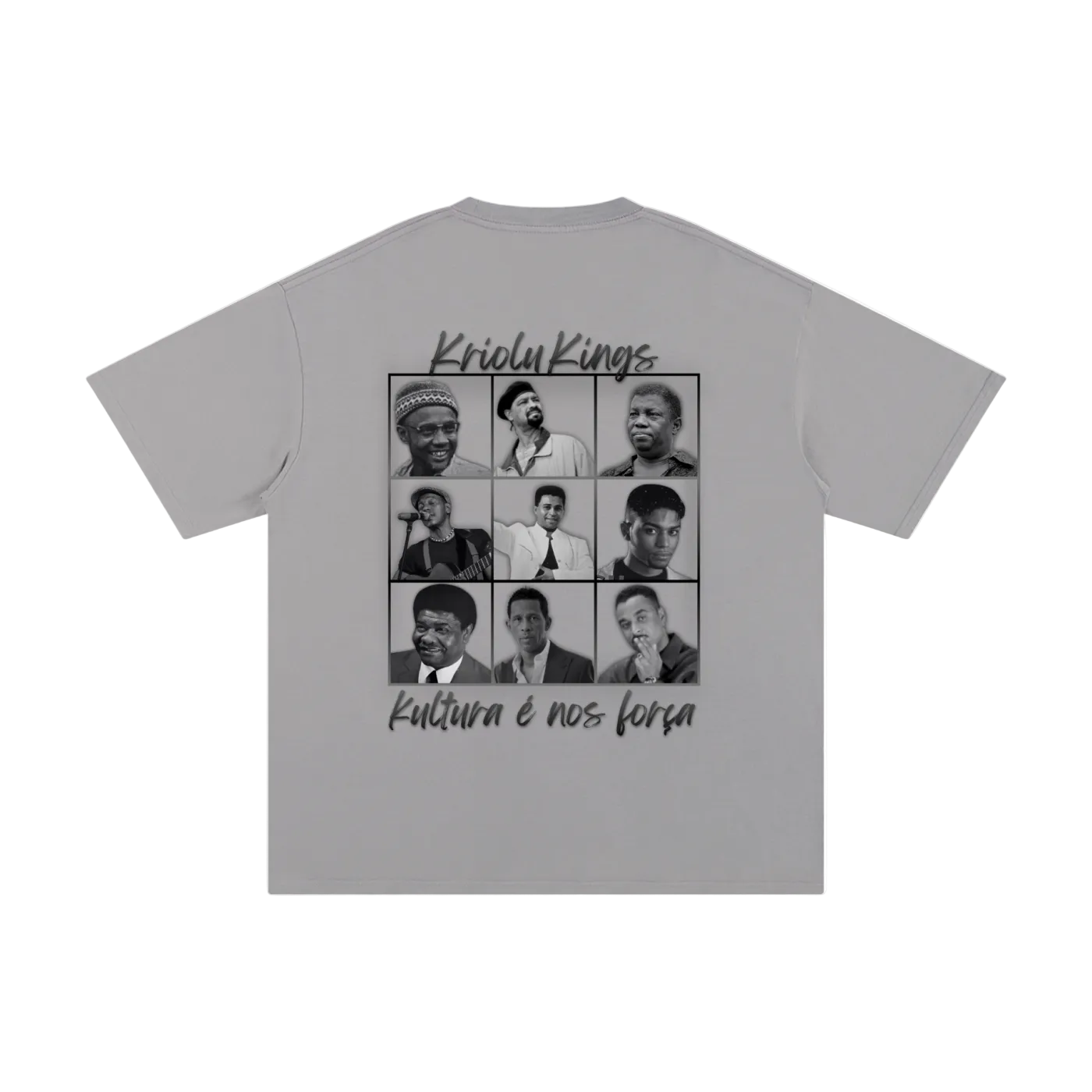 "Kriolu Kings" Cotton T-Shirt (Black)