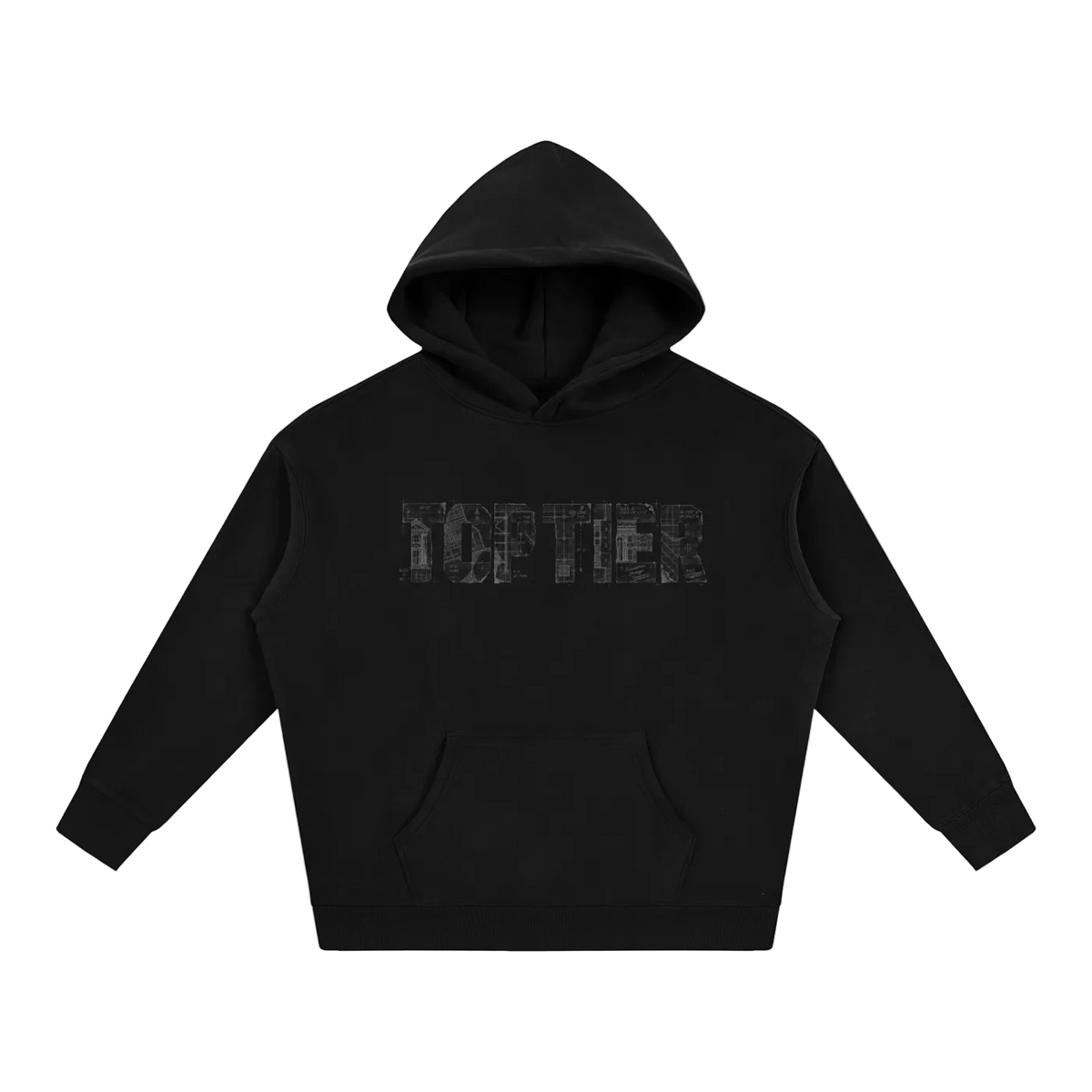 "Brockton - The Blueprint" Oversized Hoodie