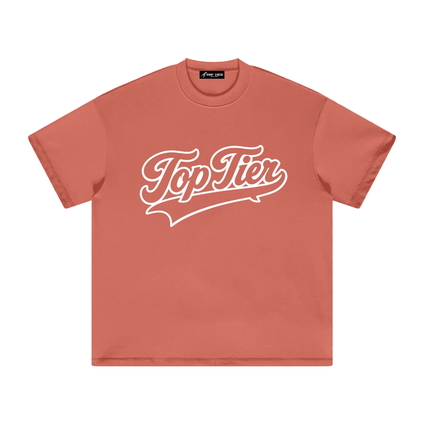 Varsity Script Heavyweight Earth Tone T-Shirt
