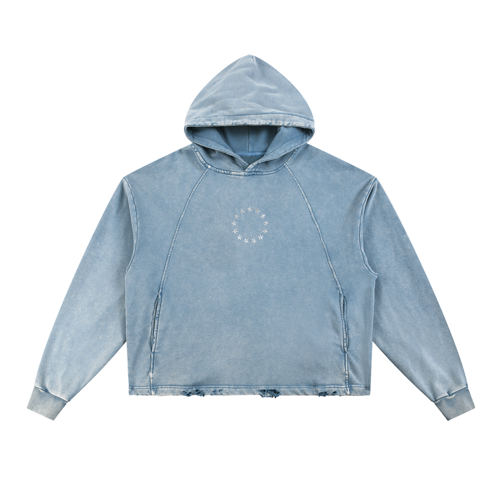 "TT Stars" Vintage Washed Heavyweight Hoodie