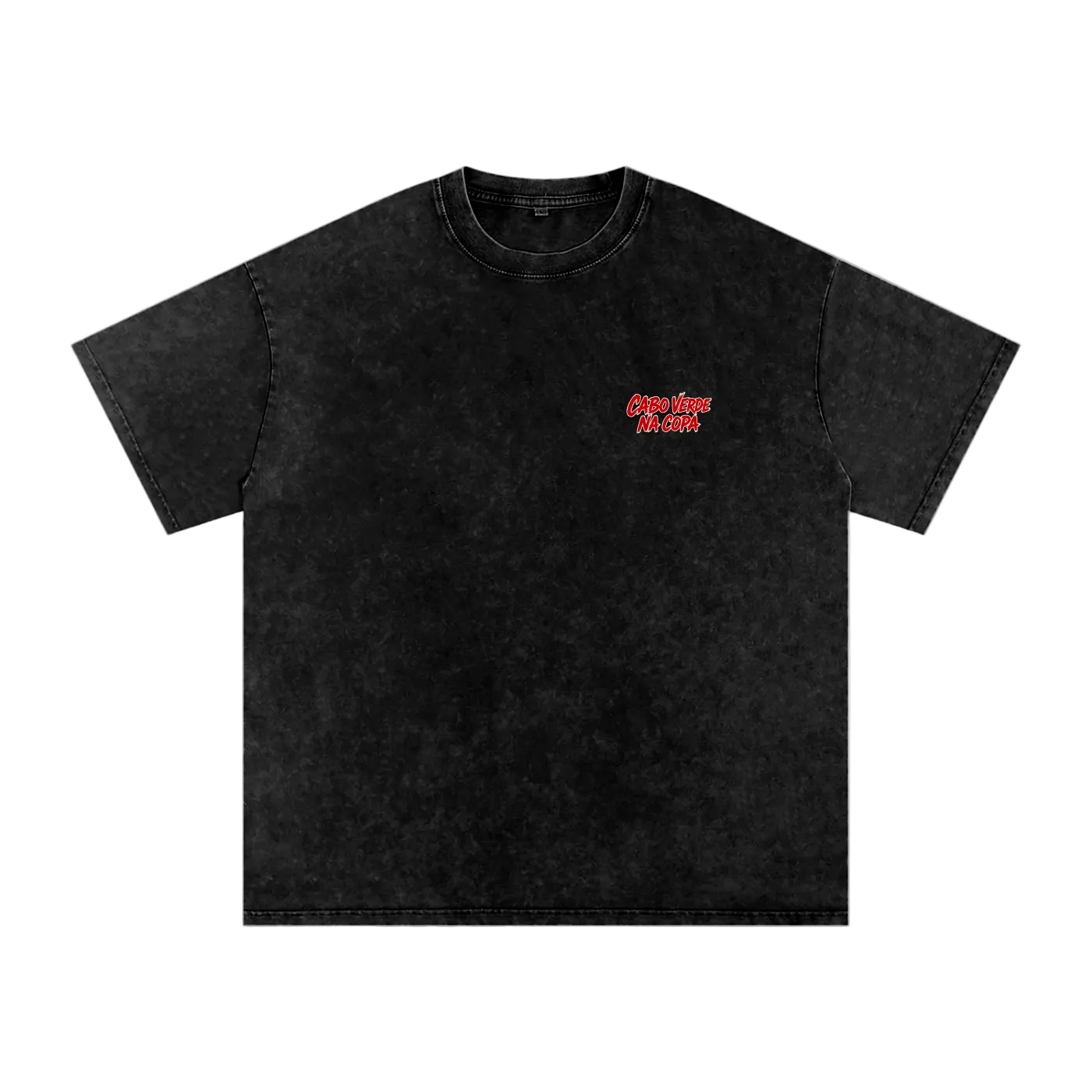 Hélio Varela "Cabo Verde Na Copa" Washed Oversized T-Shirt
