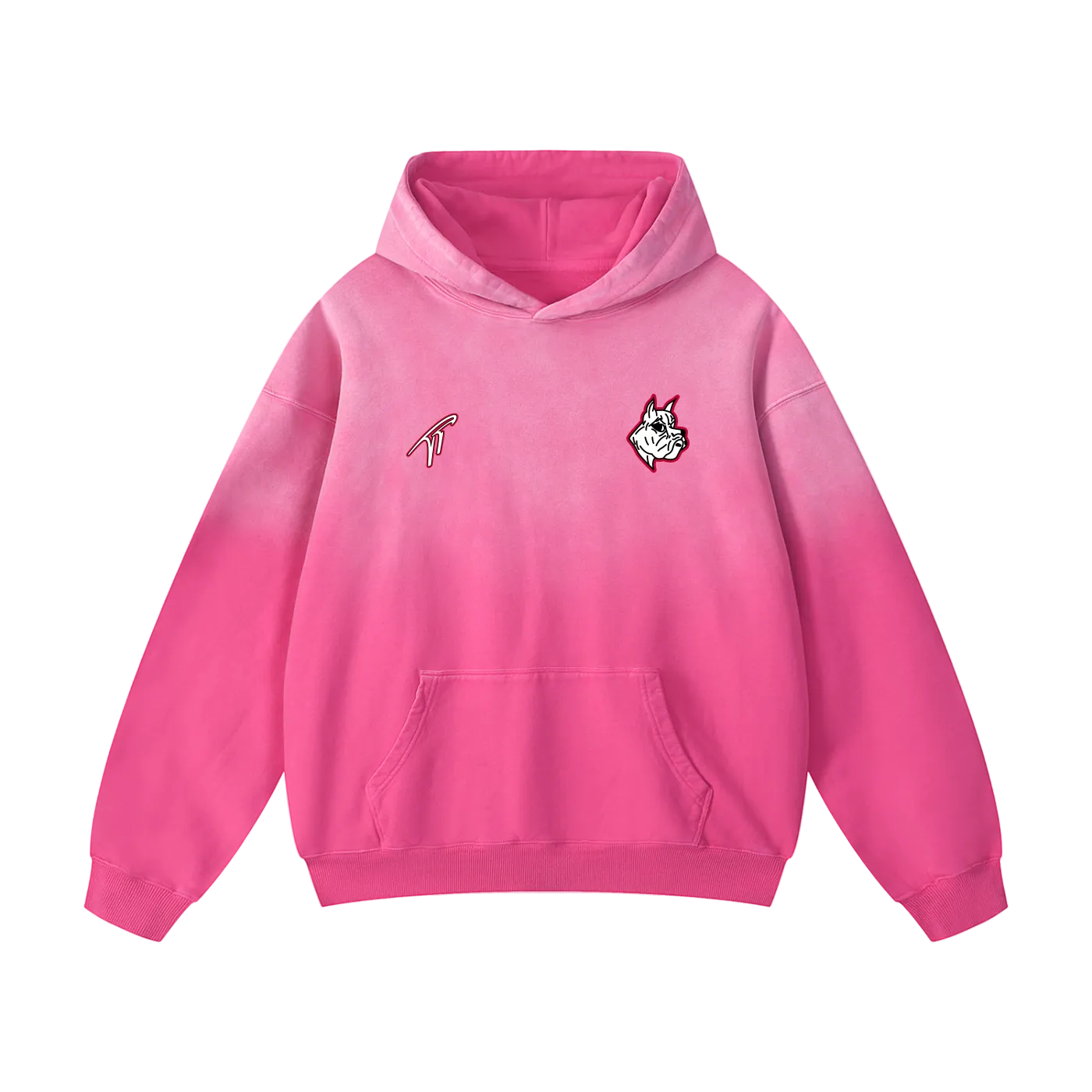 Sweat à capuche officiel Brockton High Boys Basketball Heavyweight Sunfade