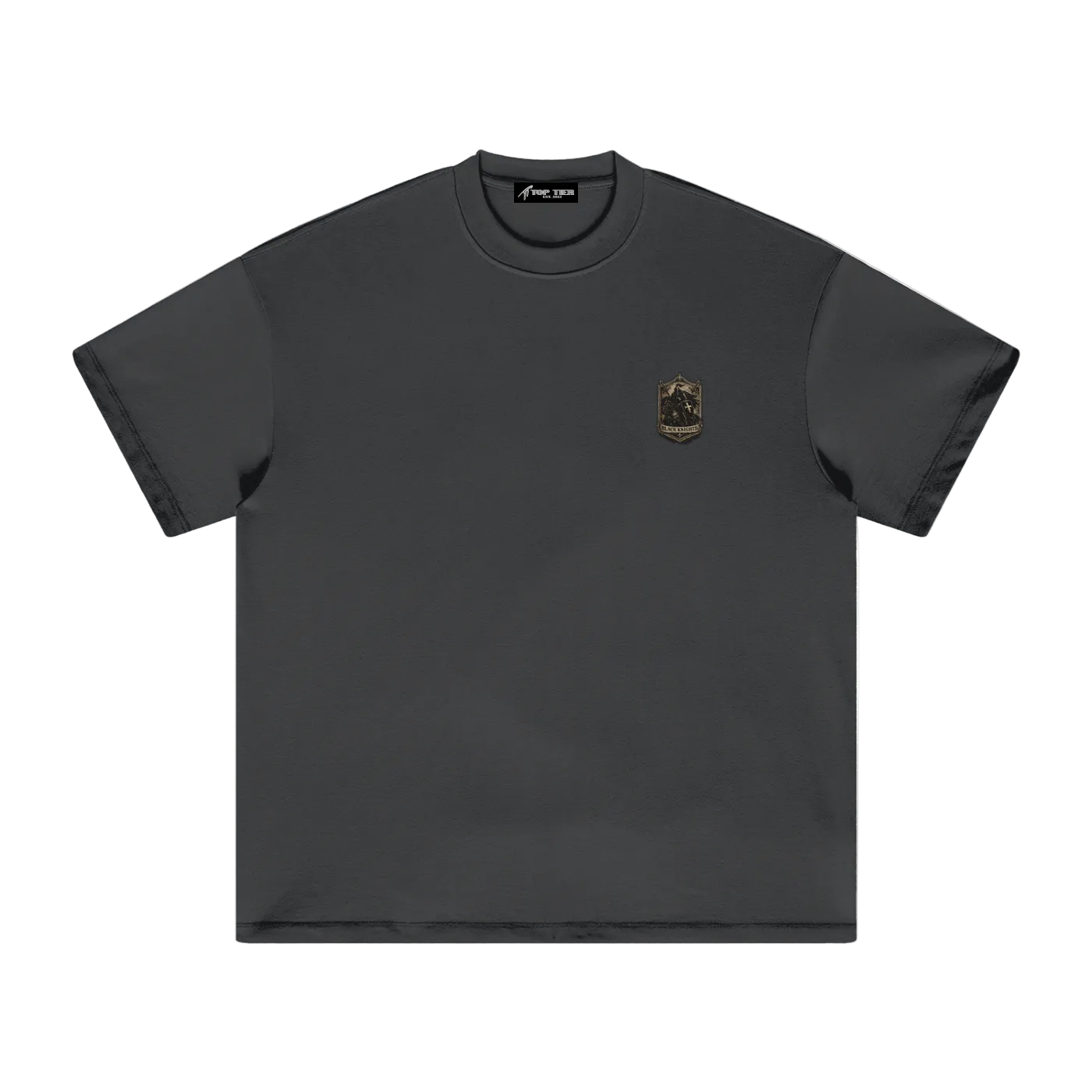 Black Knights Heavyweight Earth Tone T-Shirt