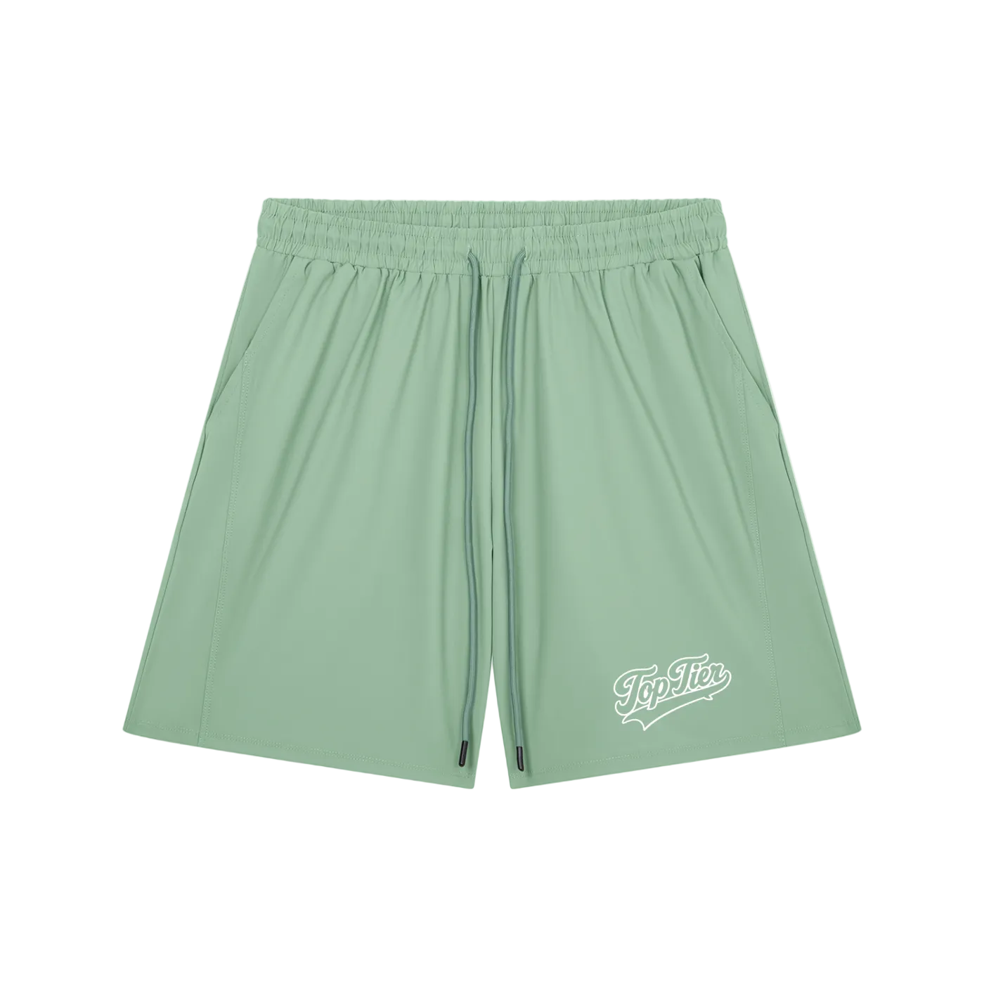 Top Tier Varsity Script Drawstring Shorts