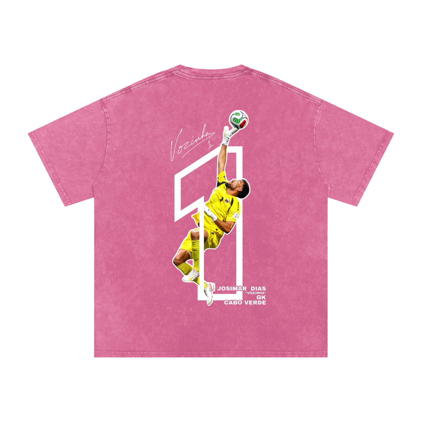 Vozinha World Cup Washed Oversized T-Shirt