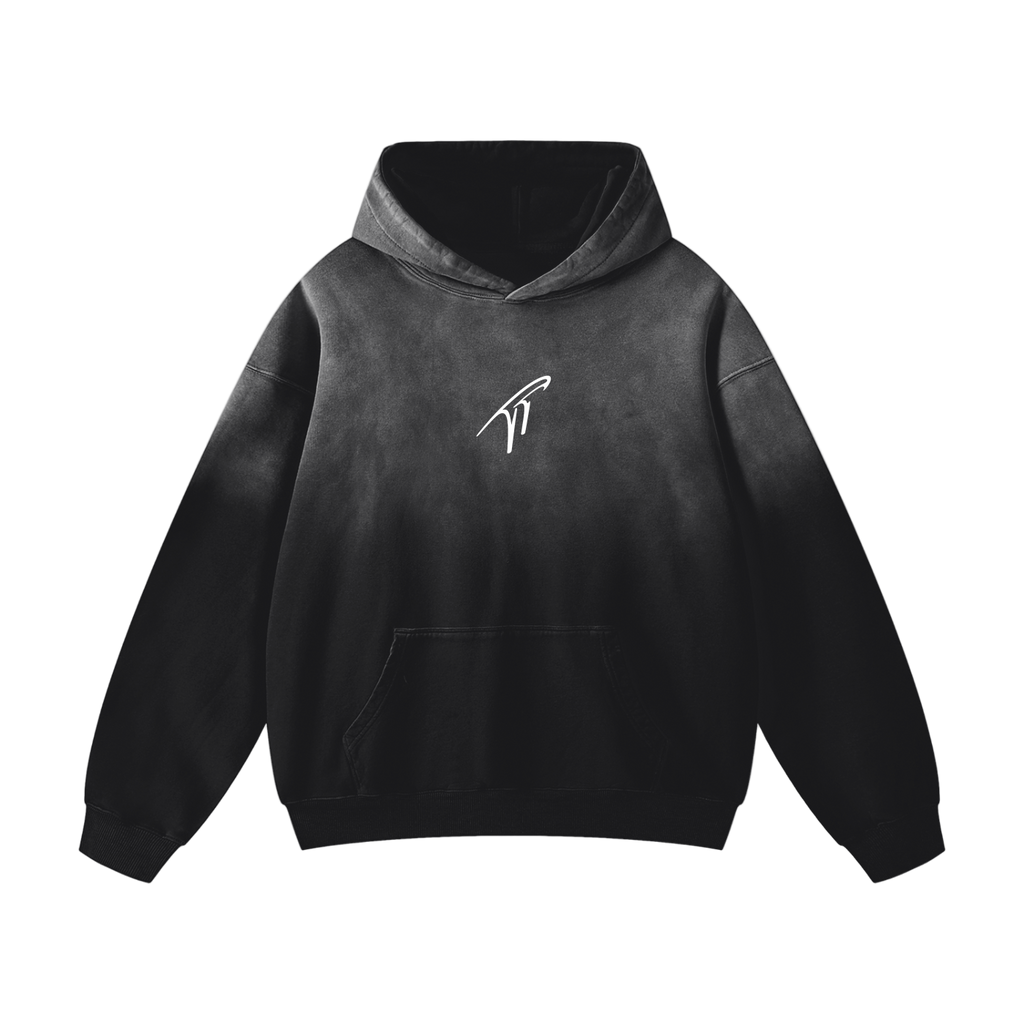 "TT" Heavyweight Sunfade Oversized Hoodie