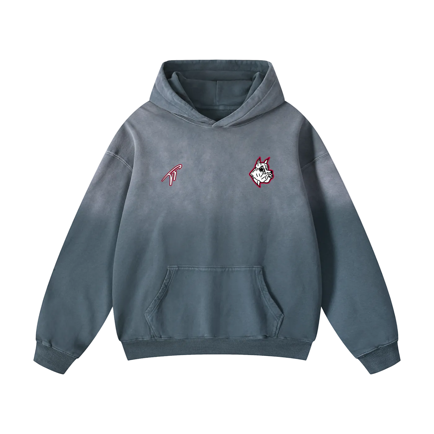 Sweat à capuche officiel Brockton High Boys Basketball Heavyweight Sunfade